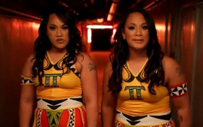 Tongan Twins Challenge প্রাক্তন WWE তারকারা The Bella Twins

