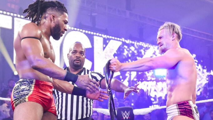 WWE NXT চ্যাম্পিয়ন ট্রিক উইলিয়ামস ইলজা ড্র্যাগুনভ - রেসলিং ইনকর্পোরেটেডের সাথে ম্যাচ সিরিজ পর্যালোচনা করেছে।

