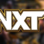 WWE NXT logo over stretcher