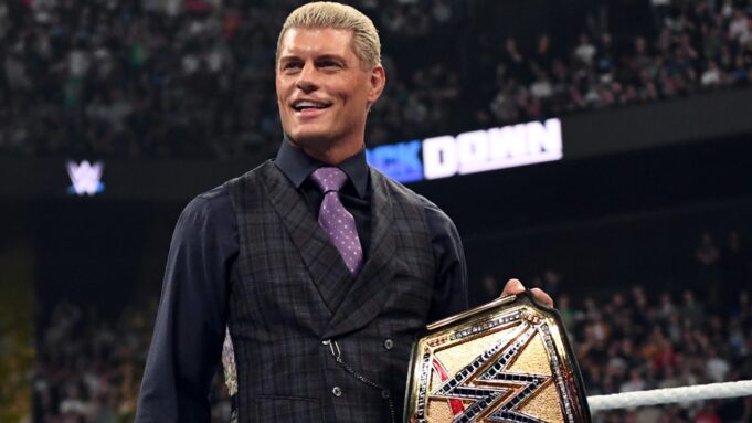 Cody Rhodes With WWE Championship