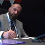 Triple H Smashes Talk Show Host Through Table To Promote WWE Event