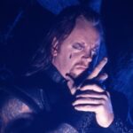 The Undertaker with tear on his cheek