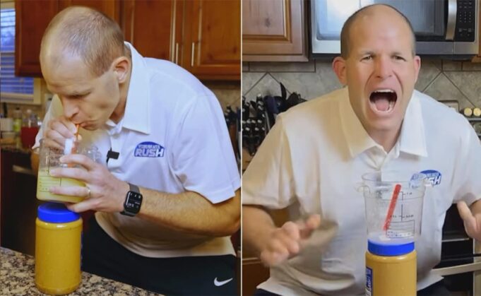 Watch: This Man Drank A Litre Of Lemon Juice In Under 15 Seconds, Here