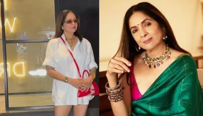 Neena Gupta Makes Bold Statement In Short White Co-Ord, Fans Age-Shame Her And Say, 