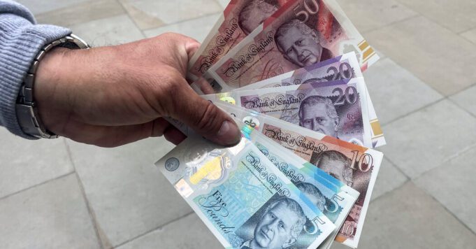 Collectors queue up in London as King Charles Bank notes are released

