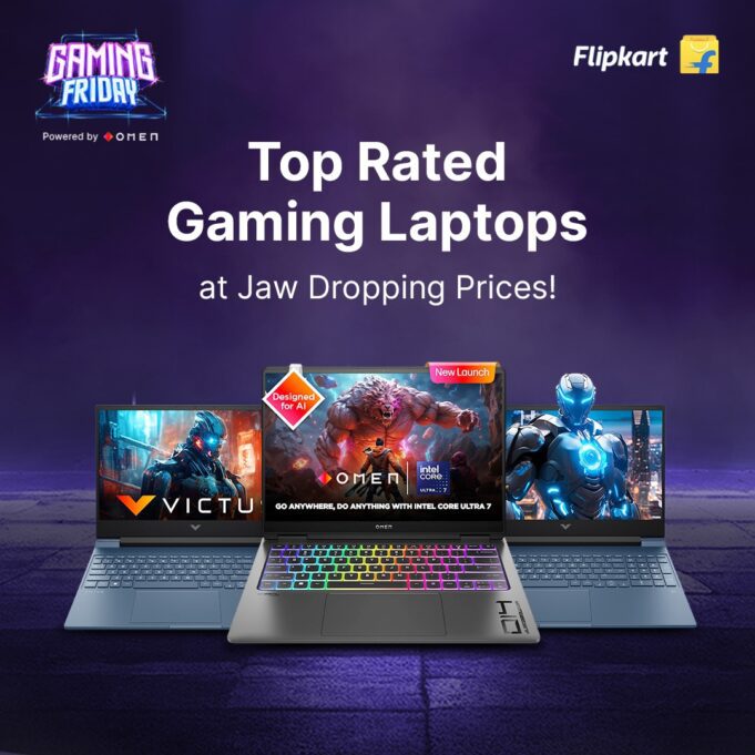 Don’t miss out on Flipkart’s Gaming Friday Sale: Best Deals on Top Gaming Laptops