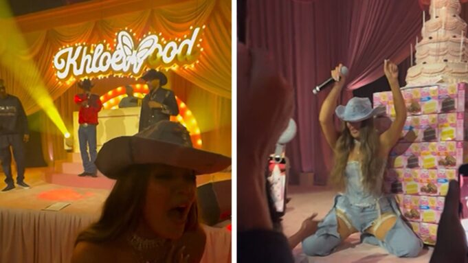 Khloe Kardashian বোনদের সাথে 40 তম জন্মদিনের পার্টি উদযাপন করছে, Snoop পারফর্ম করছে

