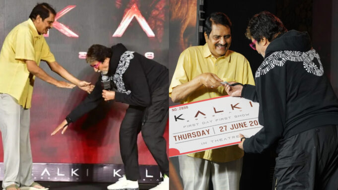 Amitabh Bachchan revealed that his attendance at the Kalki 2889AD event was a tribute to the producers, Vyjayanthi Movies (Tumblr/srbachchan/varinderchawla)