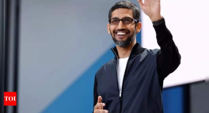 উত্তেজিত Google CEO সুন্দর পিচাই এই Google ডুডলটি শেয়ার করেছেন - Times of India৷

