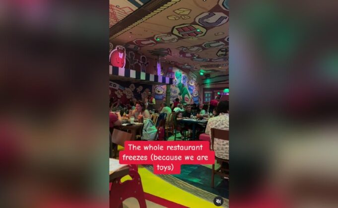 Watch: Toy Story-Themed Restaurant Delights Guests With Interactive Experience