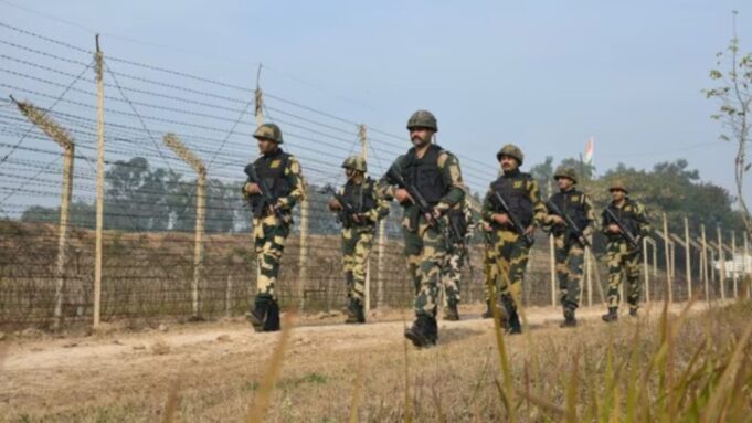 According to a BSF statement on Saturday, jawans of the 73rd Battalion were on duty when one of them was targeted by smugglers wielding sharp weapons and sticks. (Facebook/BSF photo for representation)
