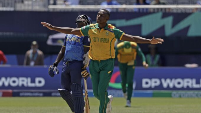 শ্রীলঙ্কা বনাম দক্ষিণ আফ্রিকা T20 বিশ্বকাপ: শ্রীলঙ্কা বনাম দক্ষিণ আফ্রিকা সর্বনিম্ন T20I মোট 77 রান

