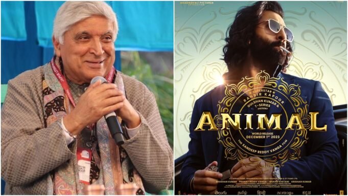 Javed Akhtar expressed his disappointment towards Animal