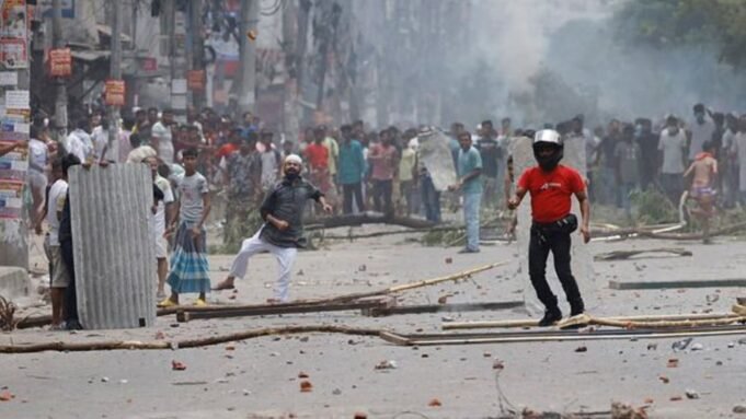 Dhaka protests