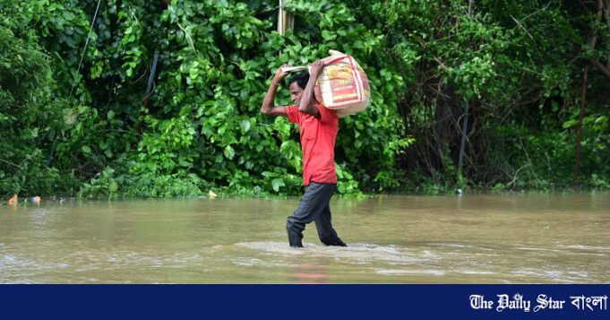 গুজরাতে বন্যা ৩ জন্ম মৃতের সংখ্যা ৩৫

